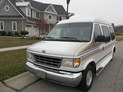1993 ford econoline conversion  hightop handicap wheelchair van low miles!!!