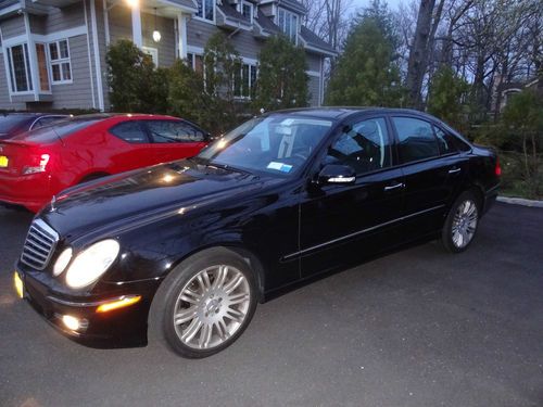 2007 mercedes benz e350, 4matic, panorama roof, sports package, gps, 67k miles