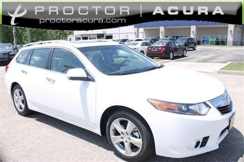 Brand new 2012 acura white tsx wagon 4door we finance! proctor acura tallahassee