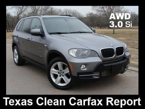 2007 bmw x5 awd 4dr 3.0si sport awd panoramic sunroof x