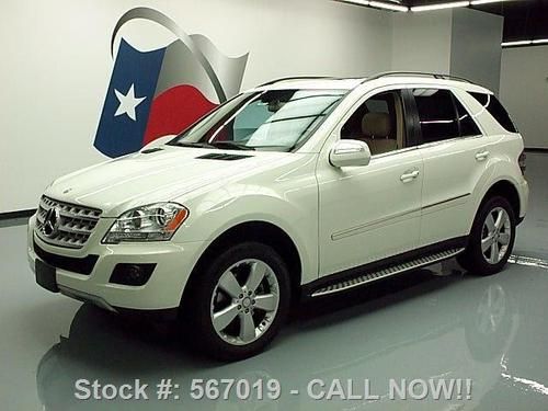 2010 mercedes-benz ml350 sunroof nav rear cam only 66k texas direct auto