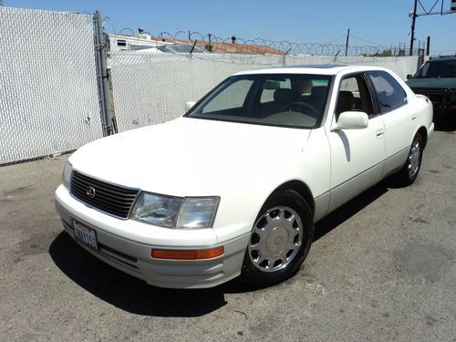 1995 lexus ls400 base sedan 4-door 4.0l, no reserve