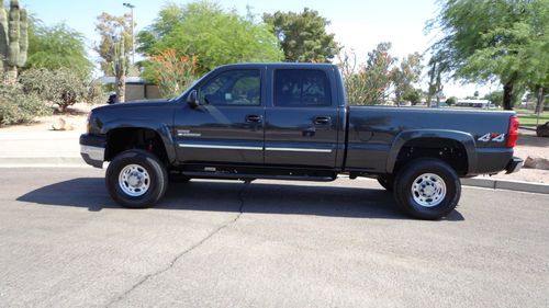 2003 chevrolet silverado 2500 hd ls crew cab 4-door 6.6l, 4x4, short bed, 03