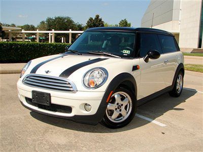 Mini cooper clubman,leather,am/fm/cd,power sunroof,swing-out rear doors runs gr8