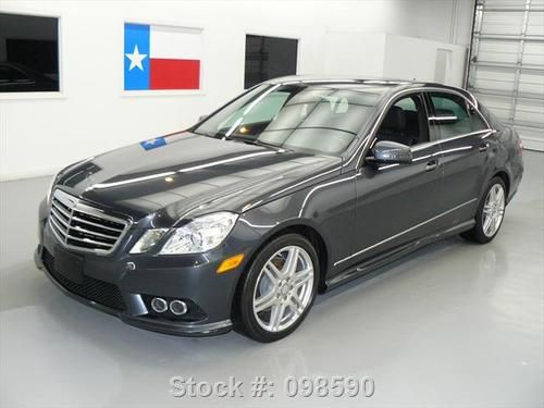 2010 mercedes-benz e350 sport 4matic awd sunroof 12k mi texas direct auto