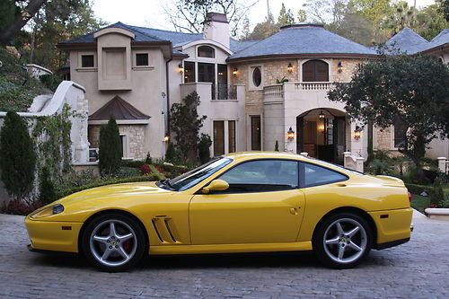 1999 ferrari 550 with only 2300 miles