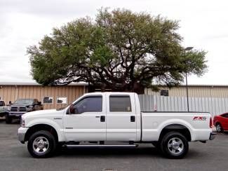 2005 white lariat fx4 6.0l v8 4x4 leather heated seats keyless we finance