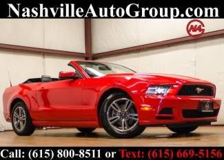 2013 red v6 premium convertible leather auto trans factory warranty trade financ