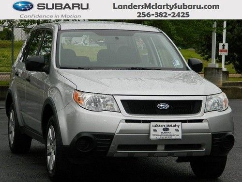 2009 subaru forrester silver