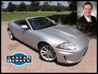 2010 jaguar xk 2dr conv xkr supercharged navigation backup heated cooled seats