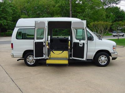 E-350 ada hightop side entry wheelchair lift handicapped van 100 pics handicap