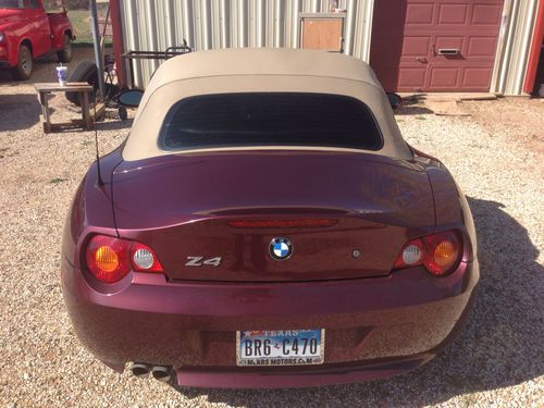 2003 bmw z4 3.0i convertible 2-door 3.0l