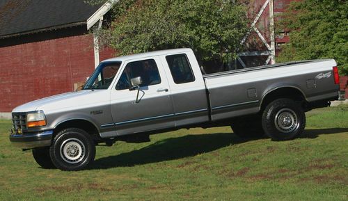 1992 ford f250 4x4 xlt 7.3 diesel extra cab good shape very clean