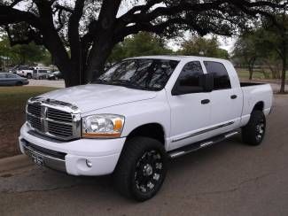 2006 dodge mega cab laramie white laramie!