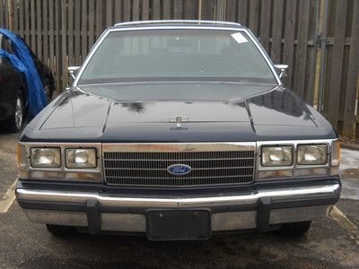 1991 ford crown victoria no reserve police seizure