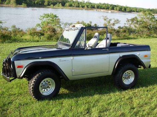 1973 ford bronco 84k miles 302 v8 clean 4x4 no reserve!