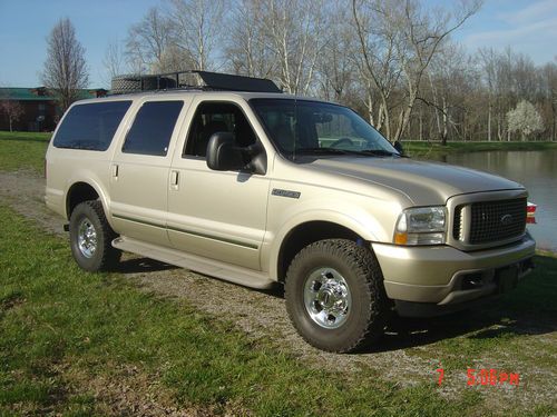 2004 ford excursion limited 4x4 diesel sport utility 4-door 6.0l