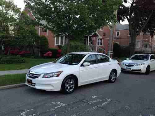 2011 Honda Accord SE White with Tan Leather Interior Automatic CLEAN!!, US $16,499.00, image 9