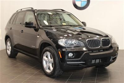 Black bmw x5 navigation 3rd row seating awd 4x4