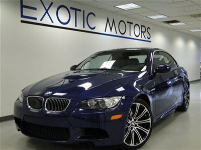 2008 bmw m3 hardtop convertible! interlagos-blue smg nav pdc xenon 414hp 19"whls