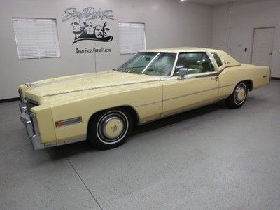 "gorgeous"1978 cadillac eldorado "barritz" edt. w/ 77 k orig. solid,straight car