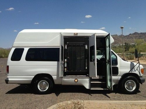 **no reserve** custom e350 super duty startrans conversion **handicap lift**