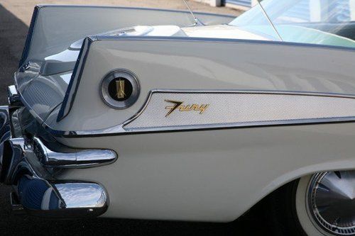 1959 plymouth sport fury 2d hardtop 318 v8 torqueflite push-button tranny