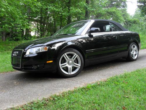 2008 audi a4 2.0 turbo convertible, rebuilt title