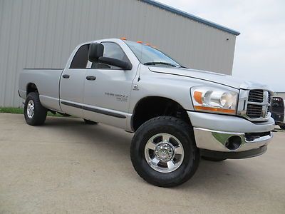 06 3500 lone-star 5.9 high-output cummins 1-owner 32-records 4x4 lwb carafx tx $