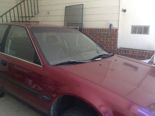 1991 Honda Accord DX Sedan 4-Door 2.2L, image 8