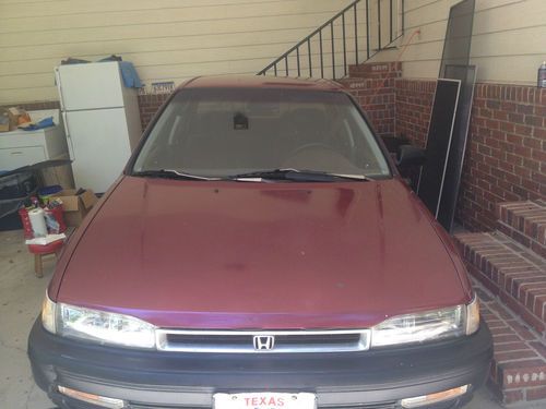 1991 Honda Accord DX Sedan 4-Door 2.2L, image 9