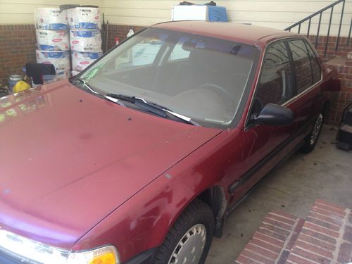 1991 Honda Accord DX Sedan 4-Door 2.2L, image 10