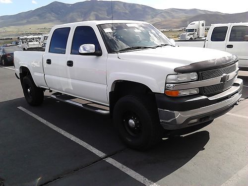 2001 silverado crew cab 6.6 duramax diesel 4x4 / 60 day layaway / world shipping