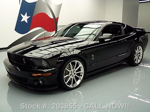 2008 ford shelby gt500 svt cobra 6-speed nav 20" wheels texas direct auto