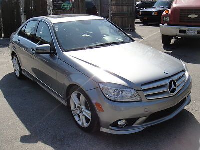 2010 mercedes c300 4matic - rebuidable salvage title  ***no reserve***