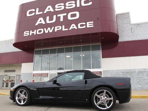 2007 corvette convertible - 19k miles - one owner - automatic - triple black