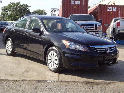 2012 honda accord sdn salvage repairable rebuilder only 14k miles runs!!!