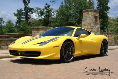 458 italia loaded, carbon fiber,nav,diamond stitching