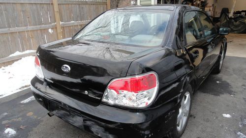 2007 subaru impreza 2.5i sedan 4-door 2.5l