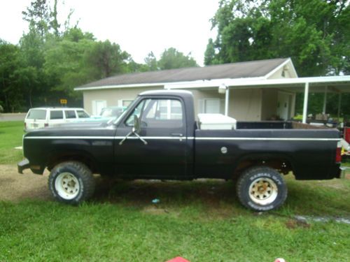 1978 dodge power wagon w100 w150 4 speed