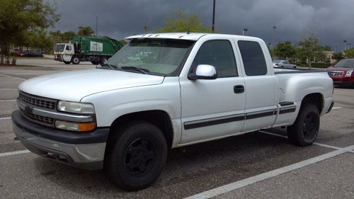 2001 chevrolet silverado  lt ext cab no reserve fl