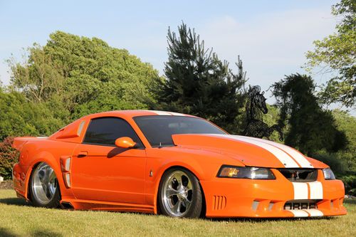 2003 ford mustang cobra supercharged pro street 13k original miles no reserve