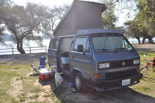 1989 vanagon gl westfalia full camper - 4 speed manual