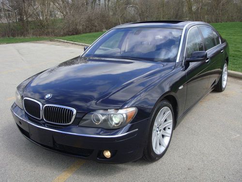 2006 bmw 750li base sedan 4-door 4.8l