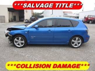 2004 mazda 3 s rebuildable wreck salvage title