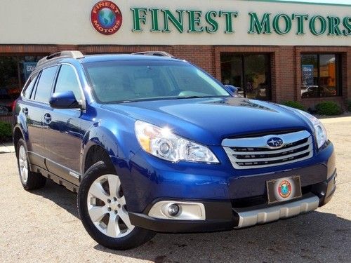 2011(11) subaru outback 2.5l limited leather/woodgrain pckg harman/kardon loaded