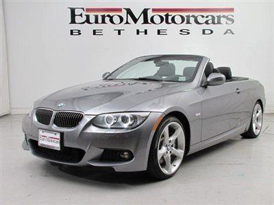 Convertible m sport pkg 19" space gray black leather financing navigation used