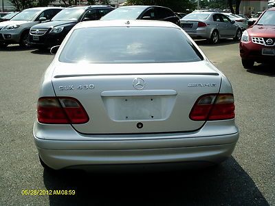 8 CYL CLK 430 CHROME MERCEDES RIMS COLD AC POWER WL DL HEATED FRONT SEATS CD, US $8,500.00, image 4