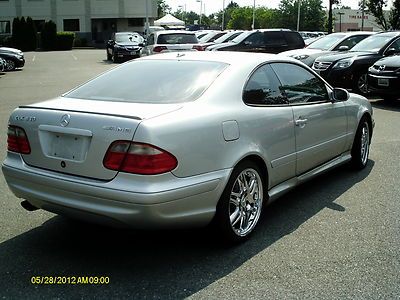 8 CYL CLK 430 CHROME MERCEDES RIMS COLD AC POWER WL DL HEATED FRONT SEATS CD, US $8,500.00, image 5