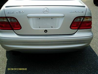8 CYL CLK 430 CHROME MERCEDES RIMS COLD AC POWER WL DL HEATED FRONT SEATS CD, US $8,500.00, image 6